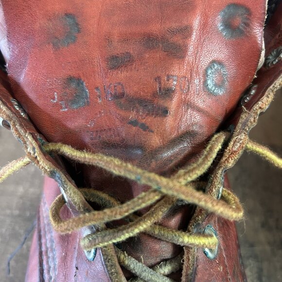Red Wing 204 Vintage Plain Toe Supersole Work Boots Mens 11.5 D - Picture 4 of 12